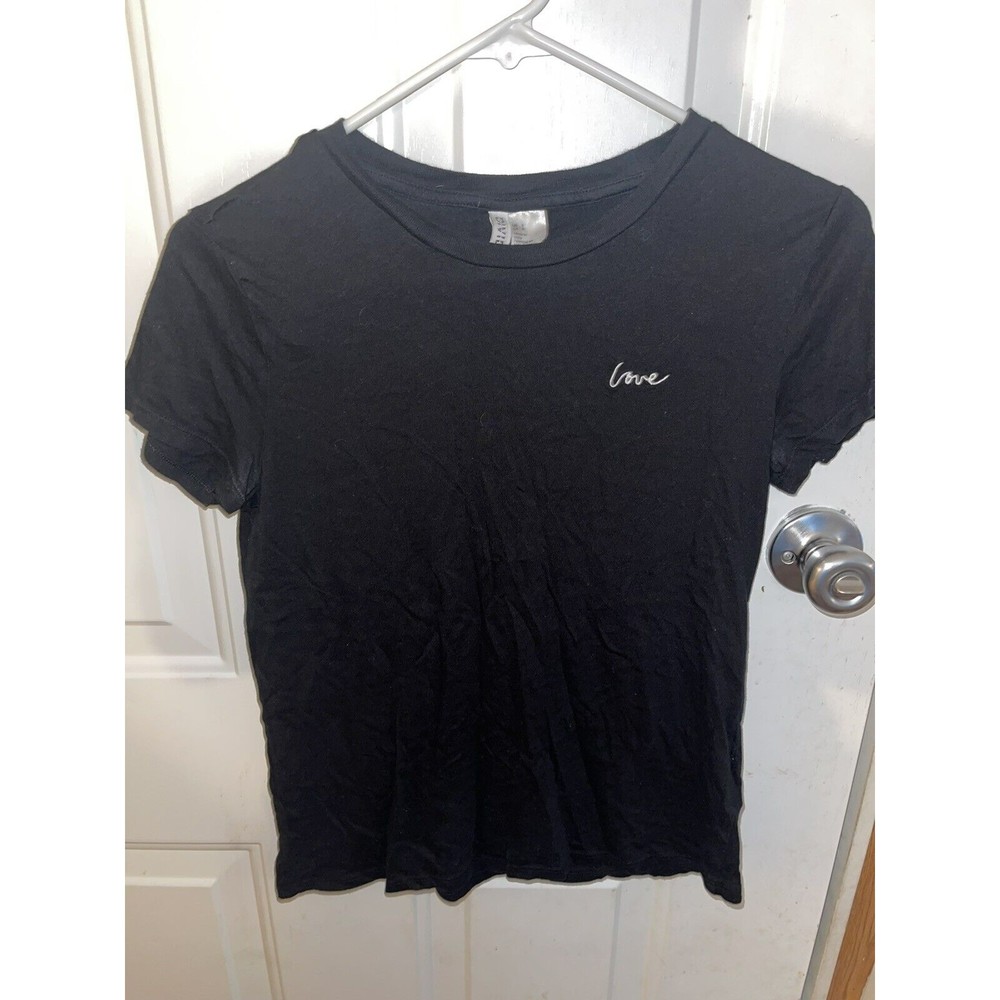 Women Ladies Divided Blouse Love Size Small